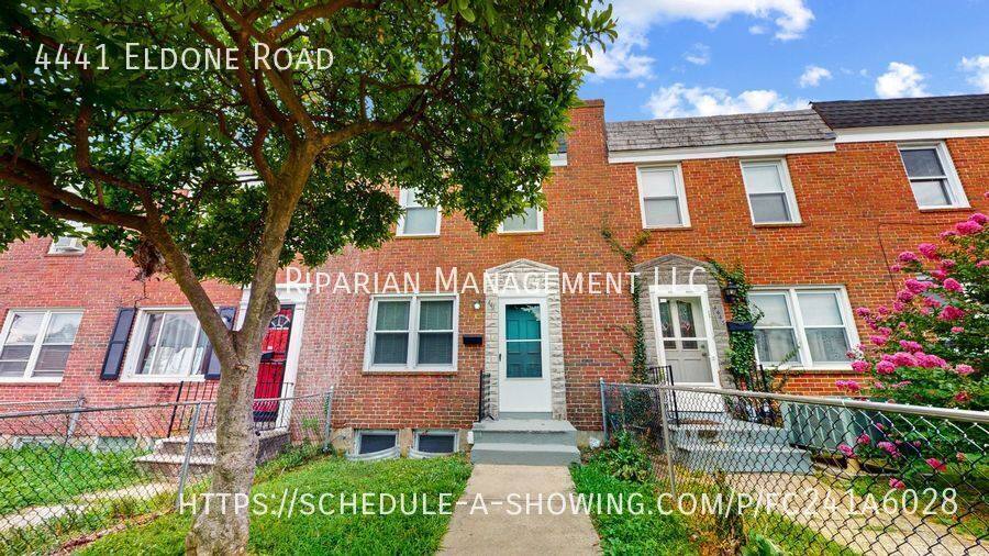 House for rent at 4441 Eldone Rd, Baltimore, MD 21229