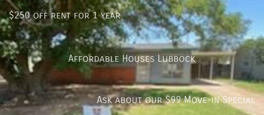 House for rent at 3412 E 17th, Lubbock, TX 79403