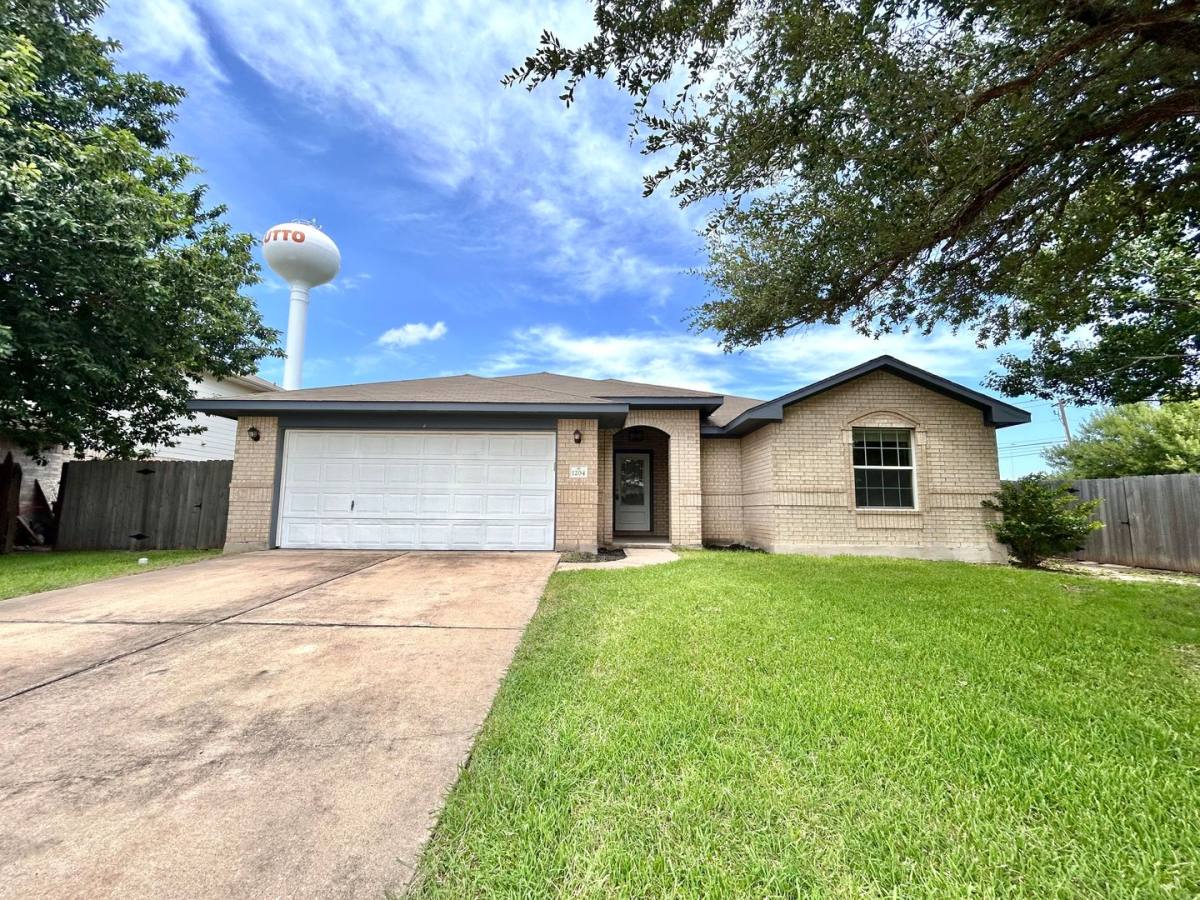 House for rent at 1204 Delia Chapa Lane, Hutto, TX 78634
