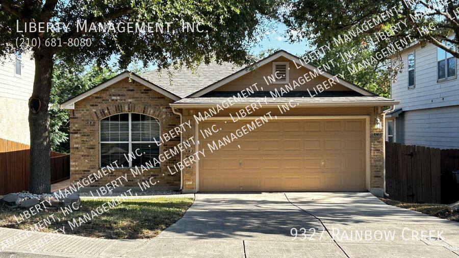House for rent at 9327 Rainbow Creek, San Antonio, TX 78245