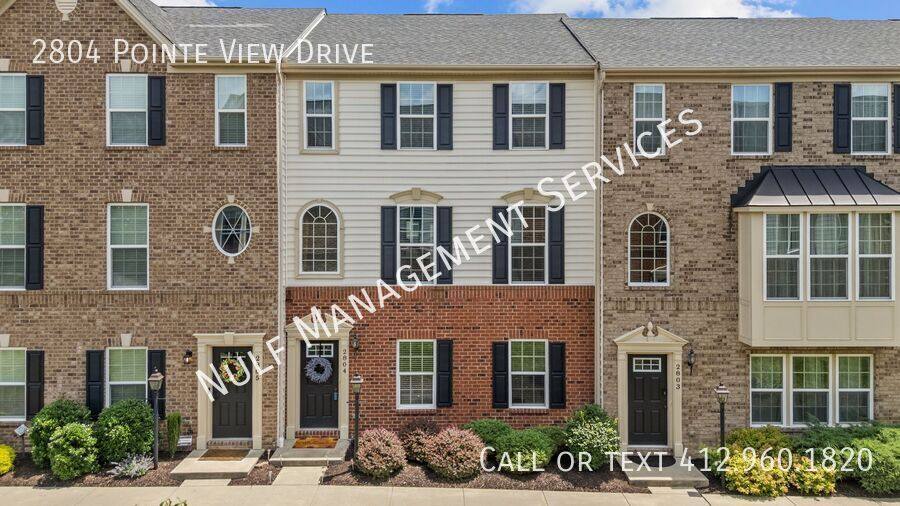 Townhouse for rent at 2804 Pointe View Dr, Mars, PA 16046