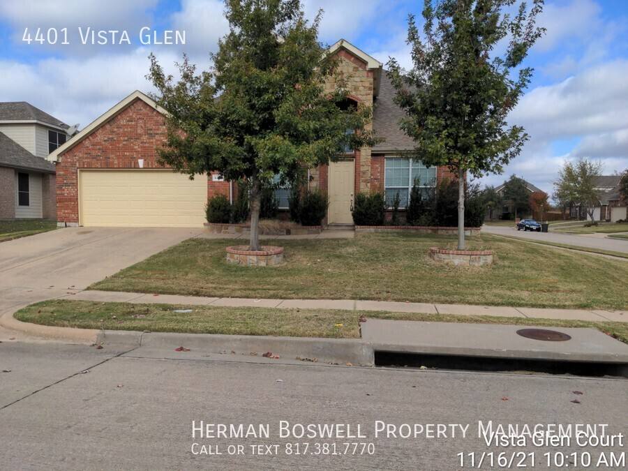 House for rent at 4401 Vista Glen, Mansfield, TX 76063