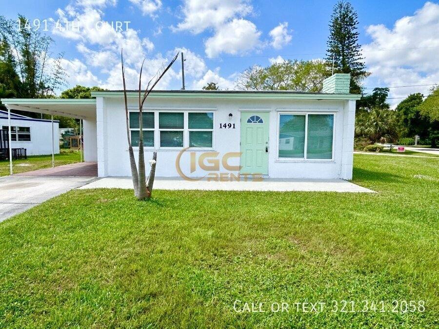 House for rent at 1491 4th Court, Vero Beach, FL 32960