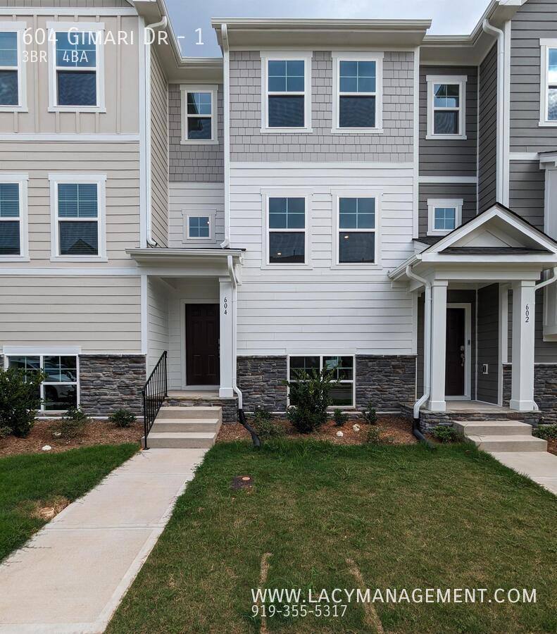 Townhouse for rent at 604 Gimari Dr #1, Wake Forest, NC 27587