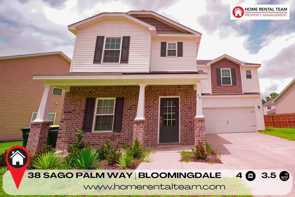 House for rent at 38 Sago Palm Way, Bloomingdale, GA 31302