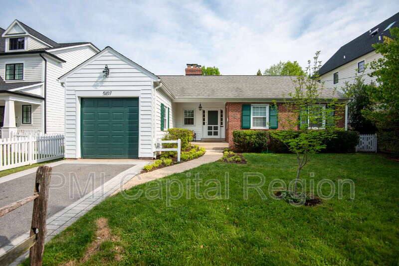 House for rent at 5107 Bradley Blvd, Chevy Chase, MD 20815