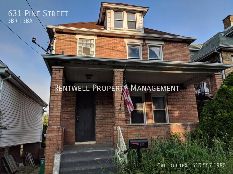 House for rent at 631 Pine St, Ambridge, PA 15003