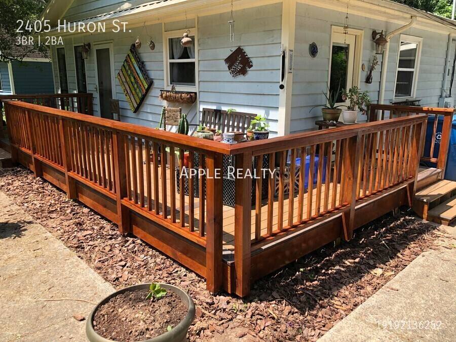 House for rent at 2405 Huron St, Durham, NC 27707