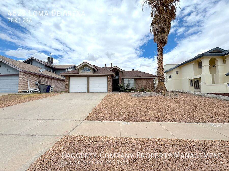 House for rent at 4625 Loma De Arena, El Paso, TX 79934