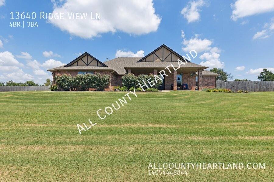 House for rent at 13640 Ridge View Lane, Edmond, OK 73025