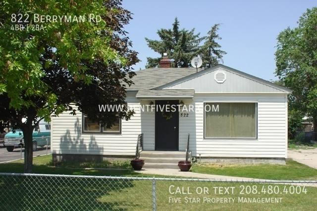 House for rent at 822 Berryman Rd, Pocatello, ID 83201