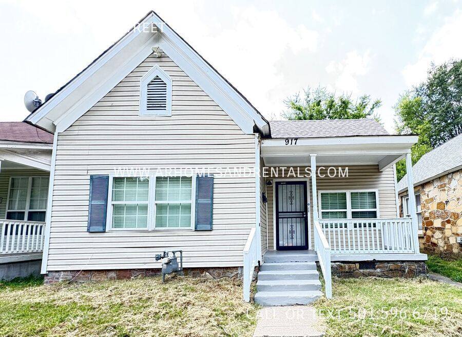 House for rent at 917 Division St, North Little Rock, AR 72114