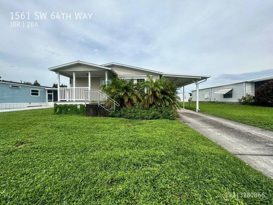 House for rent at 1561 SW 64th Way, Boca Raton, FL 33428