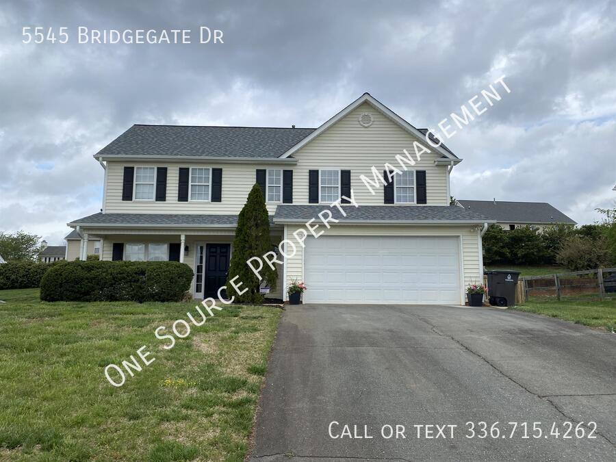 House for rent at 5545 Bridgegate Dr, Winston Salem, NC 27106