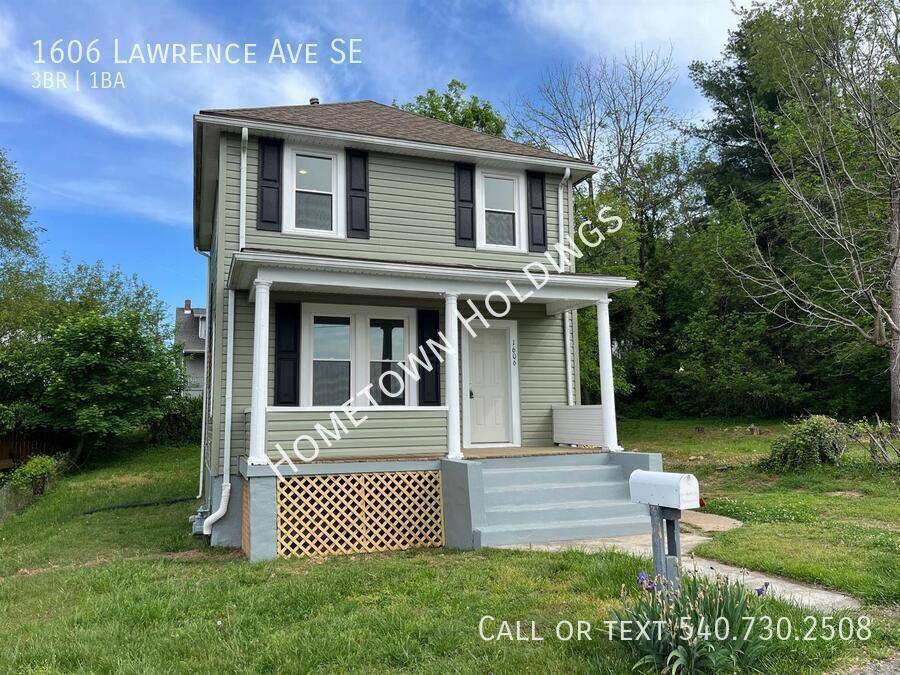 House for rent at 1606 Lawrence Ave SE, Roanoke, VA 24013