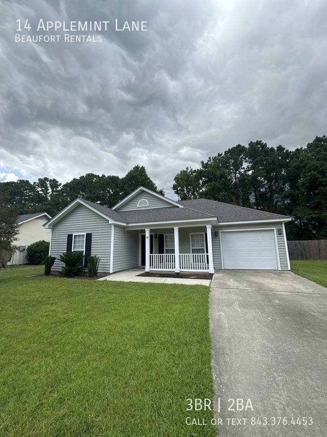 House for rent at 14 Applemint Lane, Beaufort, SC 29902