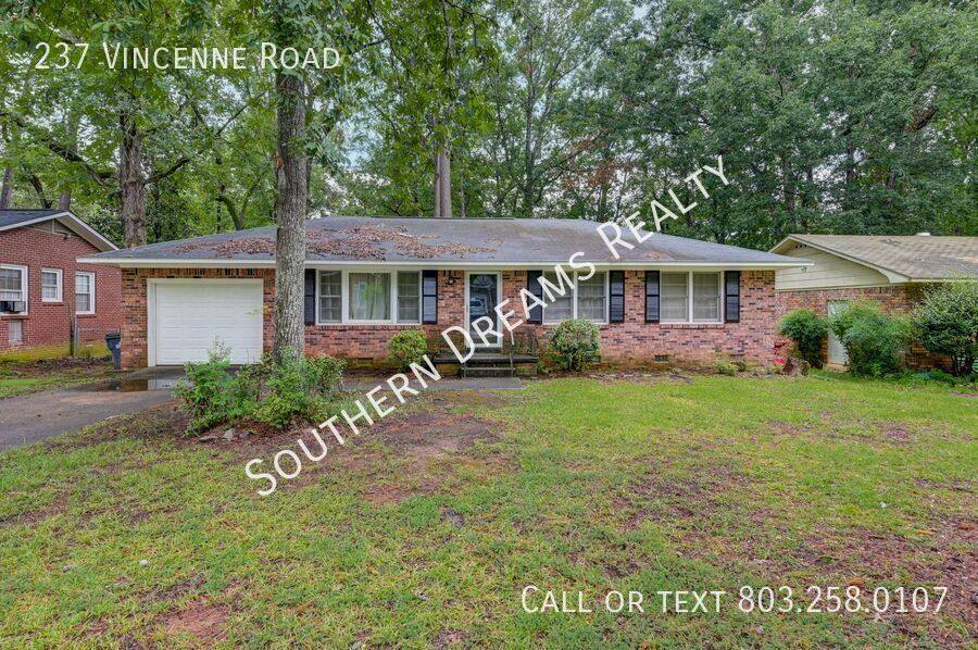 House for rent at 237 Vincenne Rd, Columbia, SC 29212