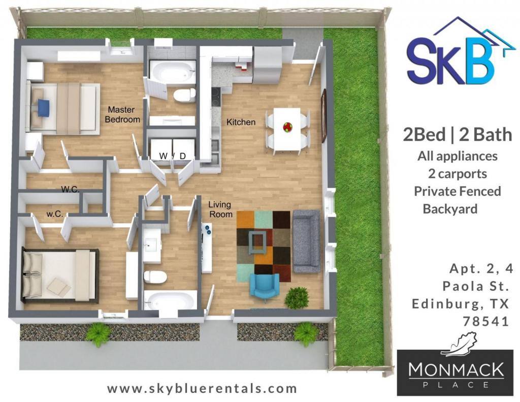 3808 Paola St #2, Edinburg, TX 78541