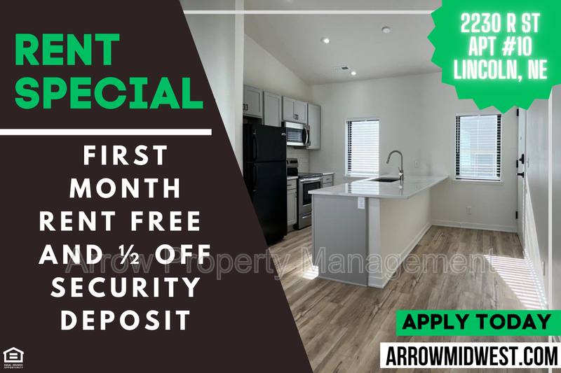Apartment for rent at 2230 R St #10, Lincoln, NE 68503