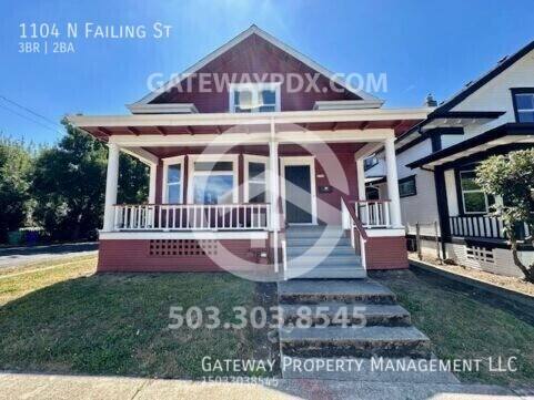 House for rent at 1104 N Failing St, Portland, OR 97227