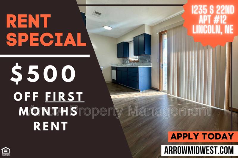 Apartment for rent at 1235 S 22nd St #12, Lincoln, NE 68502