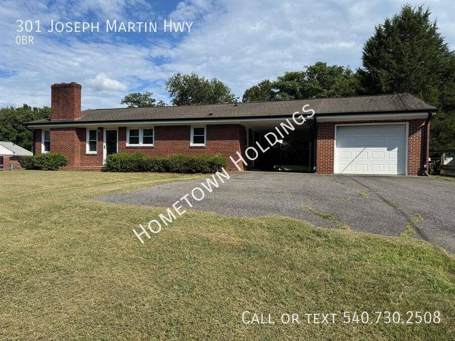 House for rent at 301 Joseph Martin Highway, Martinsville, VA 24112