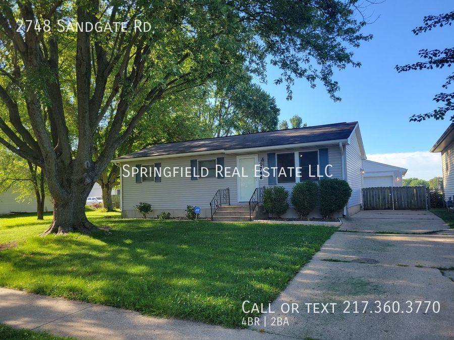 House for rent at 2748 Sandgate Rd, Springfield, IL 62702