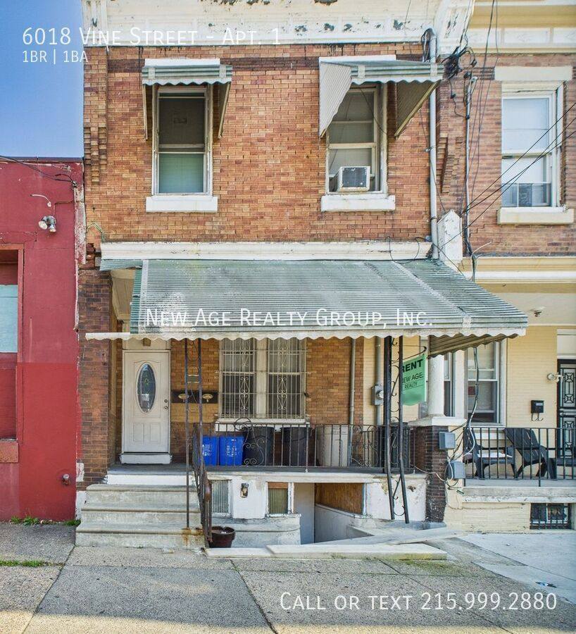 Apartment for rent at 6018 Vine St #1, Philadelphia, PA 19139