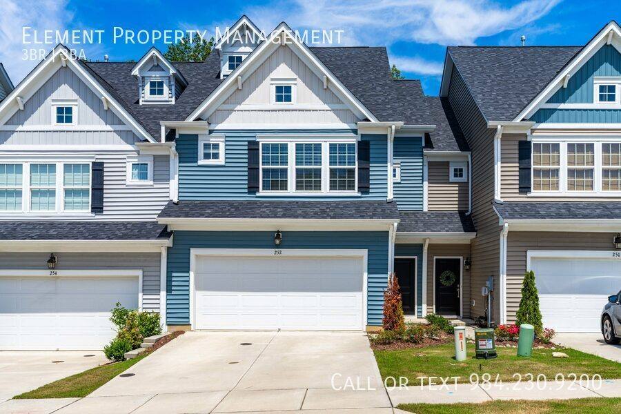 Townhouse for rent at 252 Shingle Oak Rd #1, Wake Forest, NC 27587