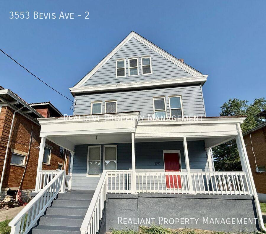 Apartment for rent at 3553 Bevis Ave #2, Cincinnati, OH 45207