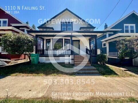 House for rent at 1110 N Failing St, Portland, OR 97227