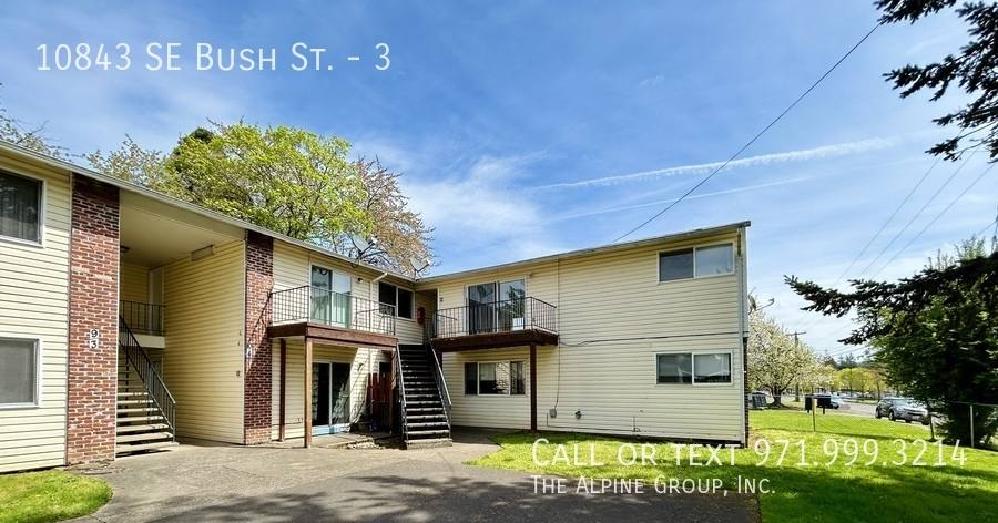 Apartment for rent at 10843 SE Bush St #3, Portland, OR 97266