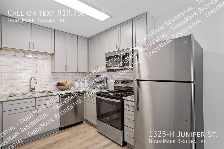 Apartment for rent at 1325-H Juniper St, Durham, NC 27701