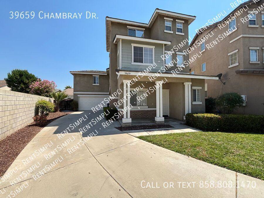 House for rent at 39659 Chambray Dr, Murrieta, CA 92563