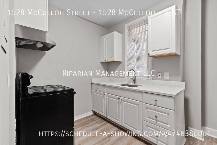 Apartment for rent at 1528 McCulloh St #2 Bt, Baltimore, MD 21217
