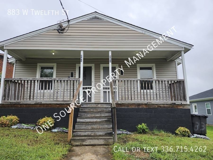 House for rent at 883 W Twelfth St, Winston Salem, NC 27105