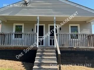 House for rent at 883 W Twelfth St, Winston Salem, NC 27105