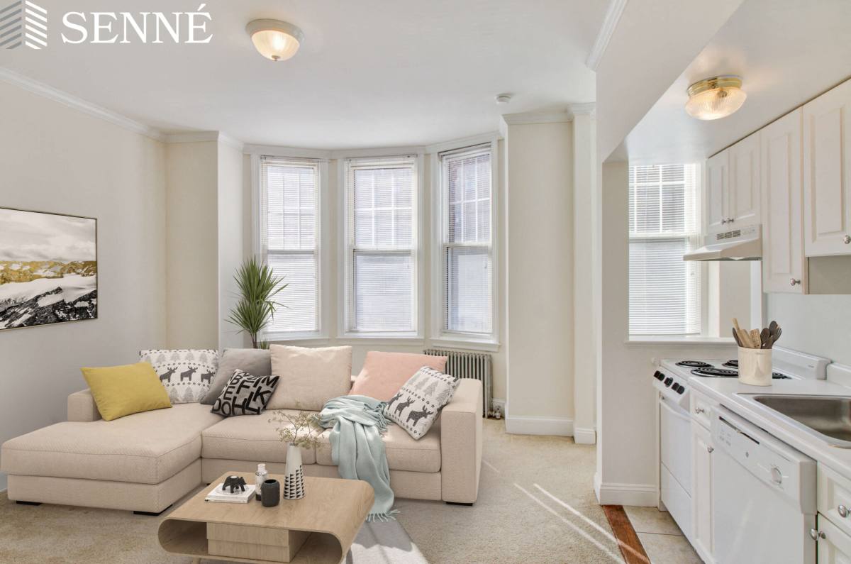 Apartment for rent at 1223 Beacon St, Brookline, MA 02446