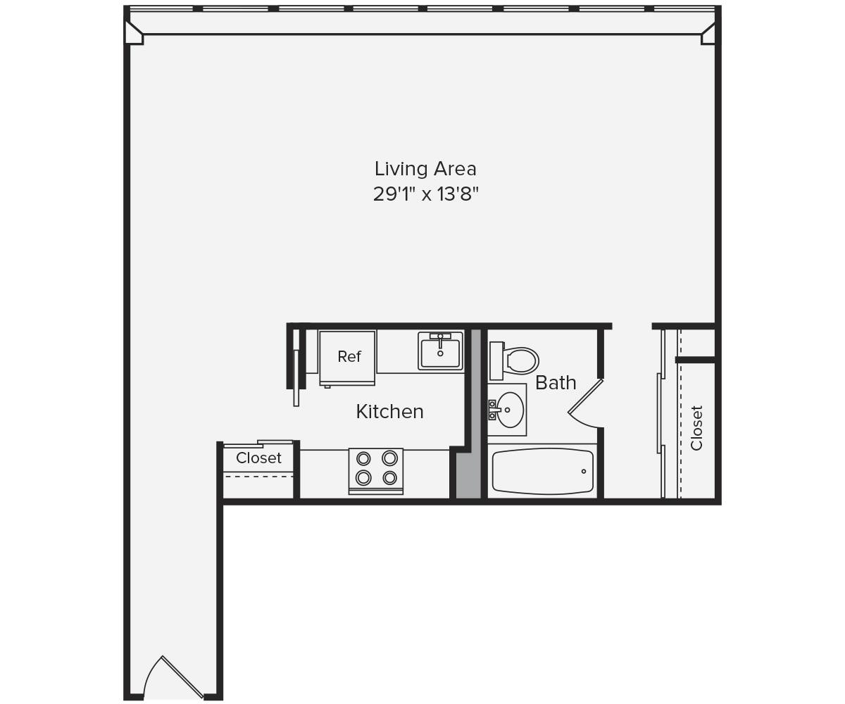 Apartment for rent at 790 Boylston St, Boston, MA 02116