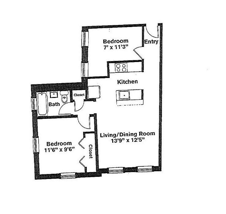 Apartment for rent at 3 Chauncy St #14T, Cambridge, MA 02138