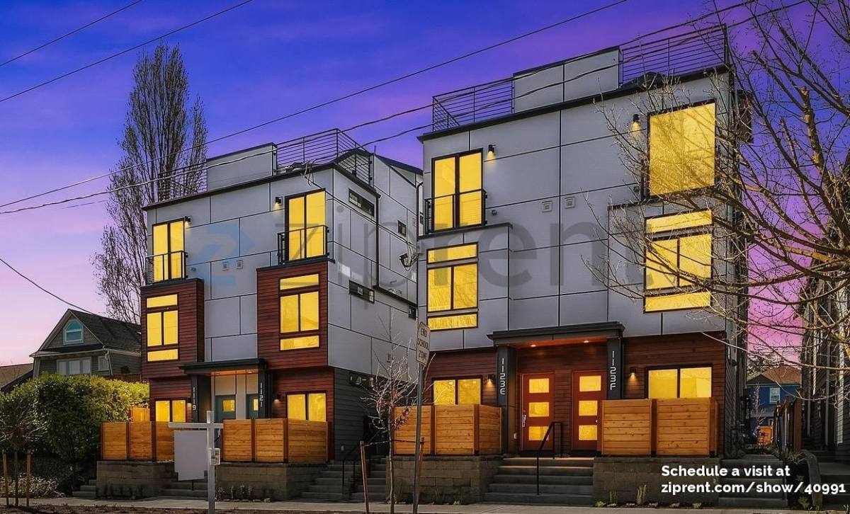Townhouse for rent at 1123D 18th Ave, Seattle, WA 98122