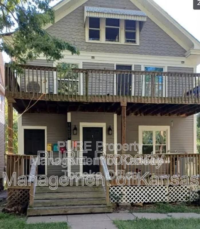 Apartment for rent at 1620 SW College Ave #1, Topeka, KS 66604