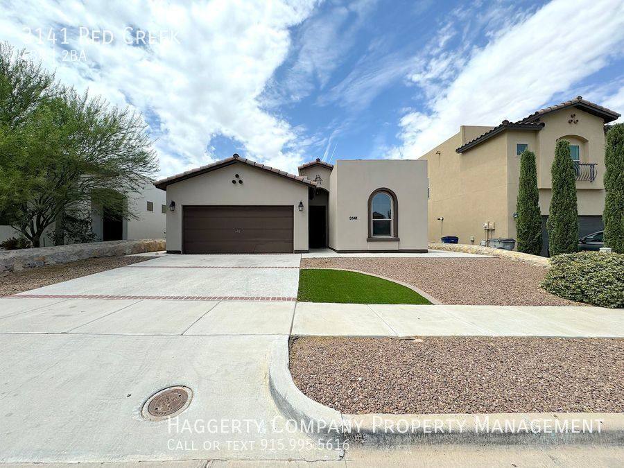House for rent at 3141 Red Creek, El Paso, TX 79938