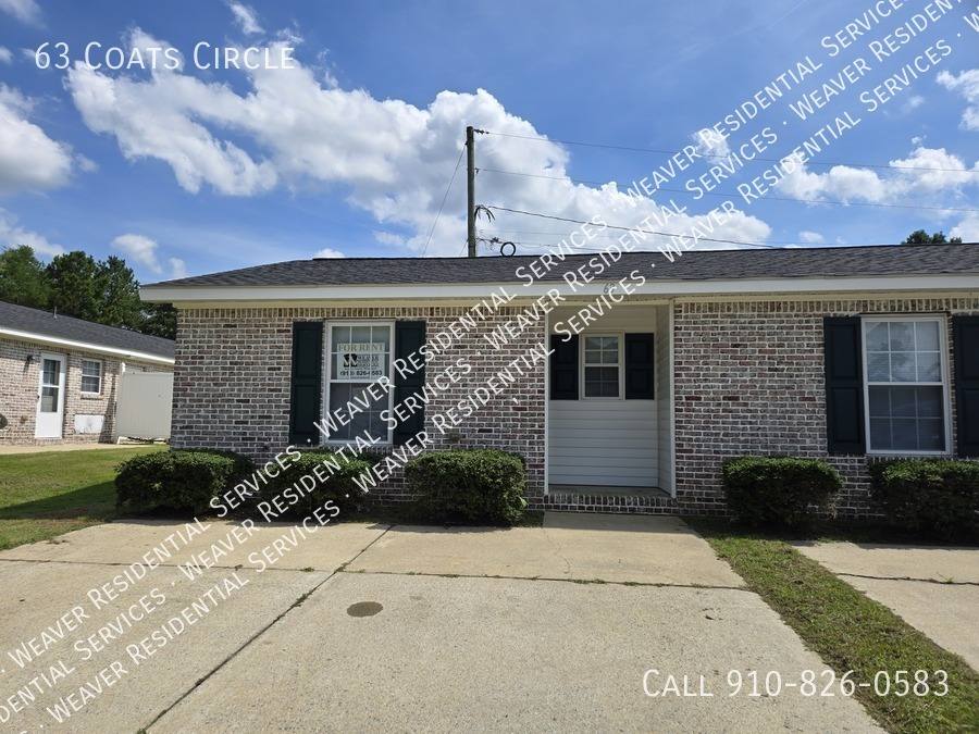 Apartment for rent at 63 Coats Circle, Benson, NC 27504