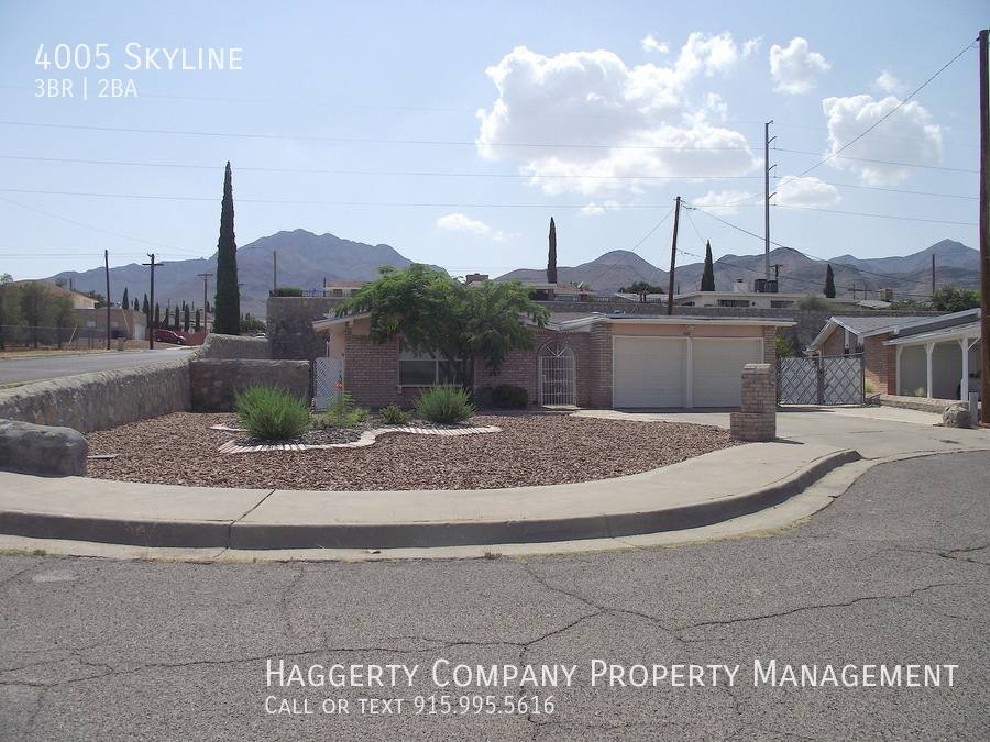 House for rent at 4005 Skyline, El Paso, TX 79904