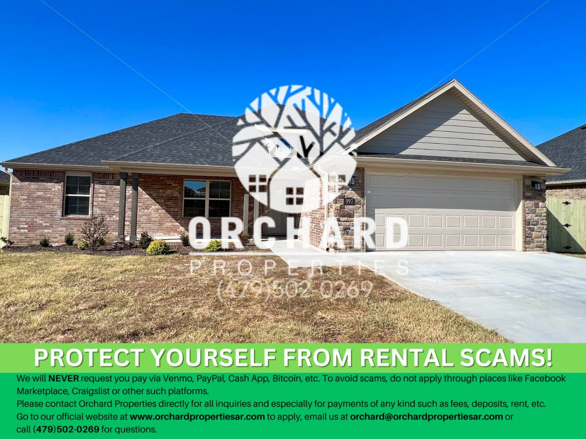 House for rent at 997 Fair Oaks St, Springdale, AR 72762