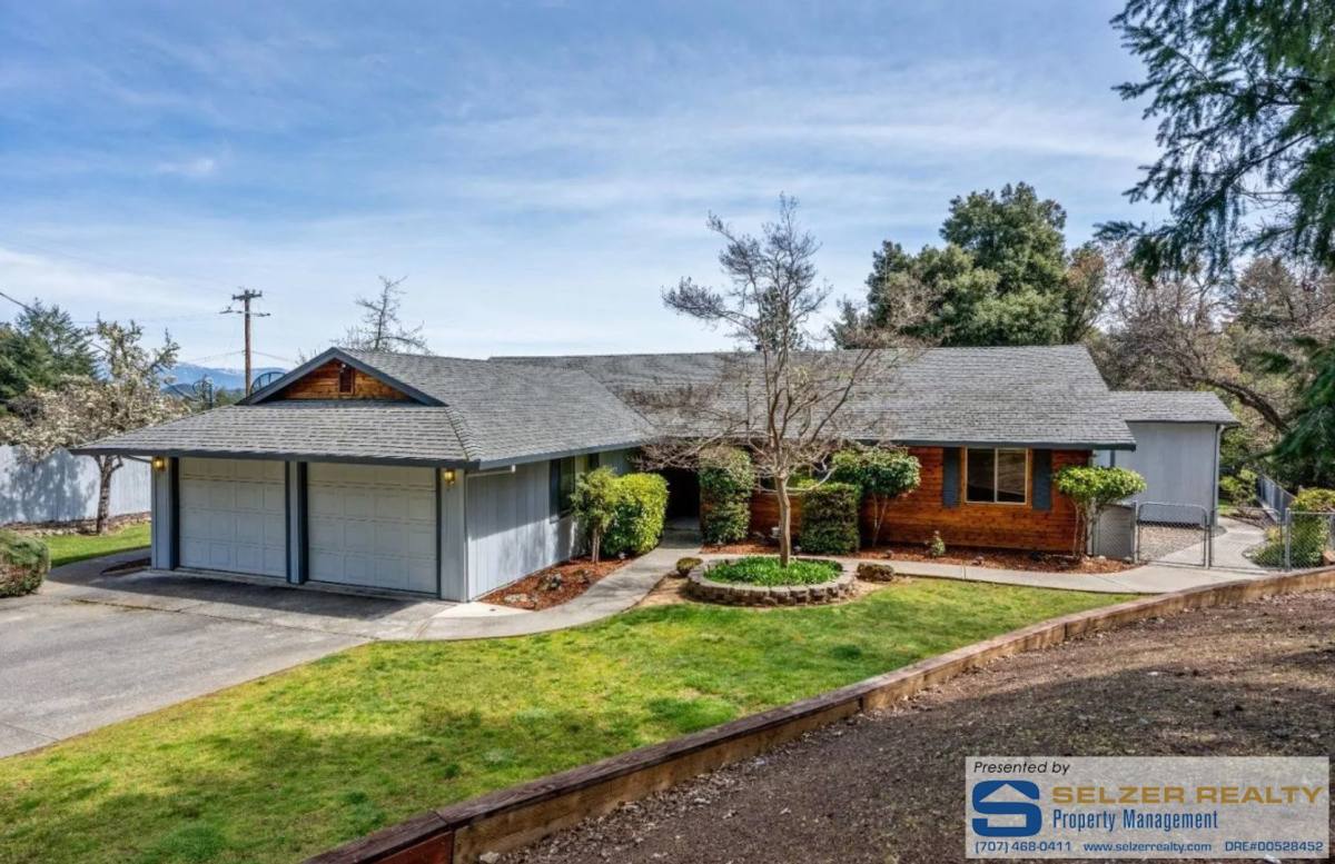 House for rent at 27391 Crow Place, Willits, CA 95490