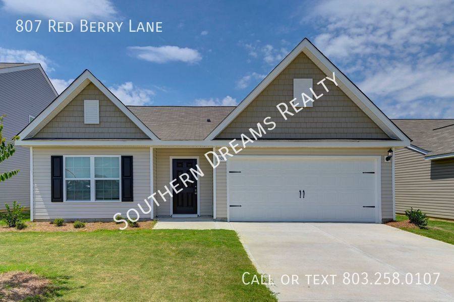 House for rent at 807 Red Berry Lane, Gilbert, SC 29054