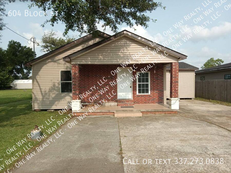 House for rent at 604 Block St, Lake Charles, LA 70615