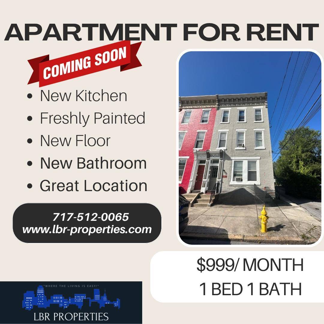 Apartment for rent at 1622 N 4th St #2, Harrisburg, PA 17103